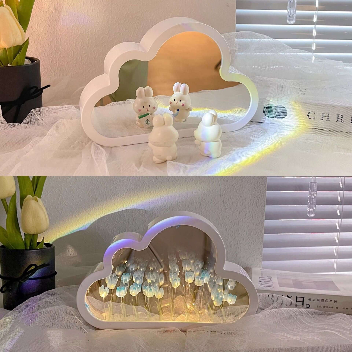 Tulip Cloud Night Lamp DIY Material
