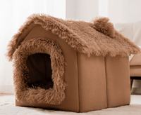 Foldable Self-Warming Pet Nest for Cats and Dogs