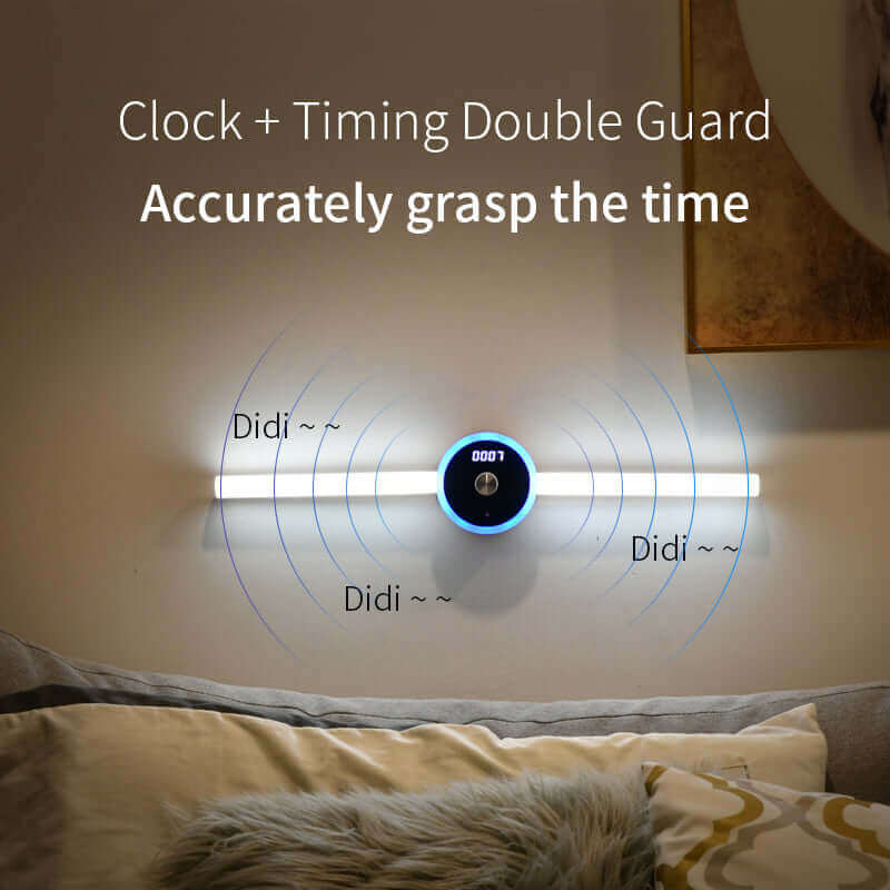 Smart Light Clock with Sensor: Illuminate, Manage, Simplify