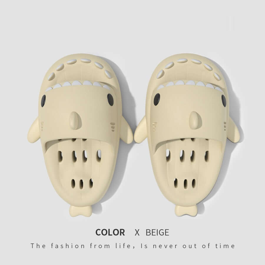 Shark Slides Slippers for Men & Women - Soft, Comfy, Non-Slip