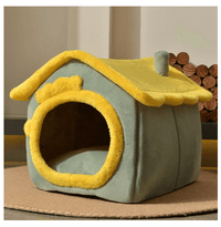 Foldable Self-Warming Pet Nest for Cats and Dogs