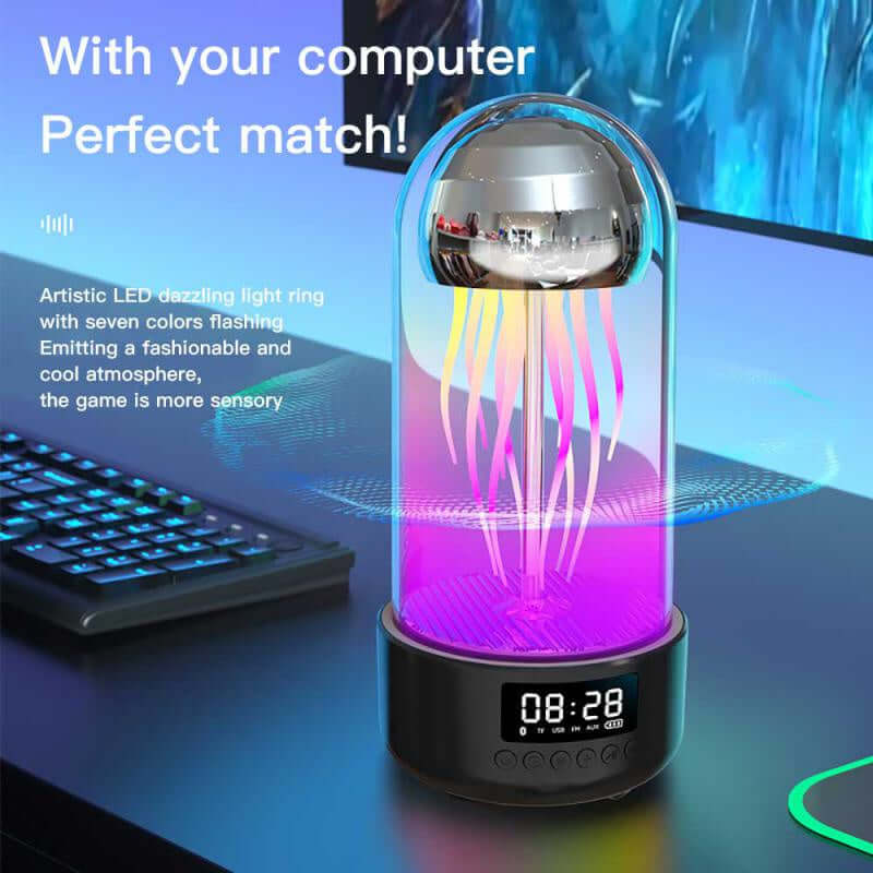 Smart Jellyfish Lamp With Decoration Bluetooth Speaker