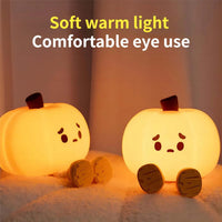Halloween Pumpkin Soft Silicone Lamp Touch