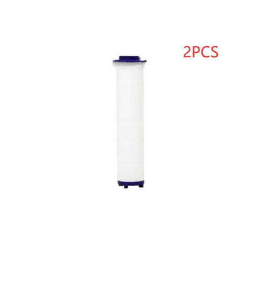 Water Saving Shower Head with 360-Degree Rotation - Pressurized, Built-in Turbofan, Detachable