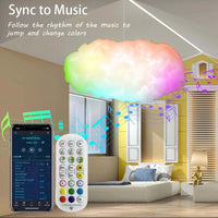 Ambient Lightning Clouds: Music Sync LED Cloud Lamp