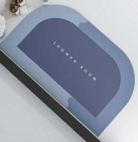 Diatom Mud Soft  Diatomaceous Earth Absorbent Foot Mat