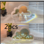 Tulip Cloud Night Lamp DIY Material