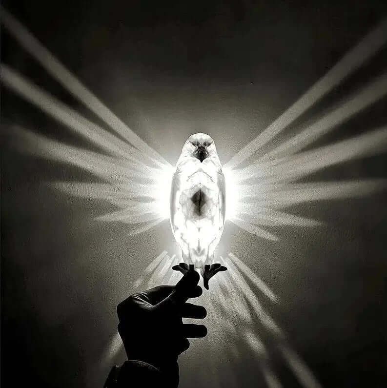 Bird Wall Lamp Owl Eagle Shape Projector Modern Creative Atmosphere Sconce Light 3D Print Body Animal Lighting Lustre