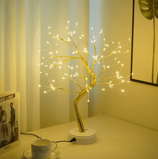 LED Copper Wire Light - Nordic Warmth for Bedroom & Home