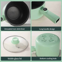 Portable Multi Function Non Stick Electric Pot