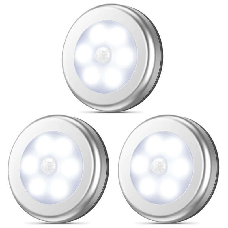 Motion Sensor LED Night Light - Magnetic, Battery-Operated