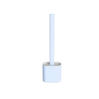 Flexible Toilet Brush with Holder - Mold-Proof, Anti-Drip, Quick-Drying