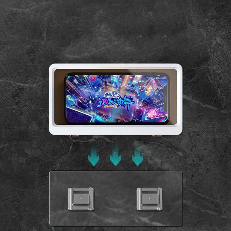 Waterproof Wall Mounted Phone Case for Bathroom, Kitchen, Bedroom
